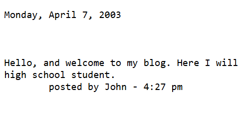 2000sjournal Archives
