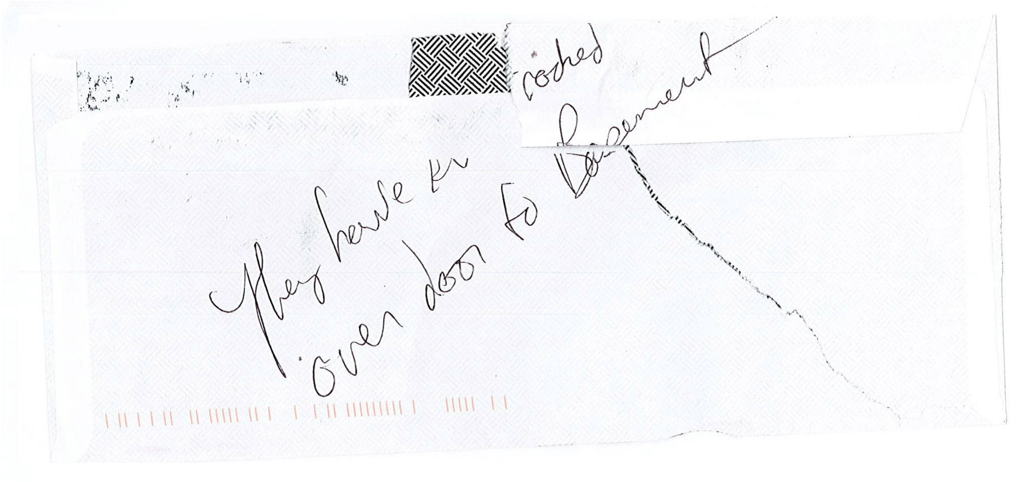 Back of envelope